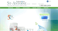 Desktop Screenshot of labstantoine.com